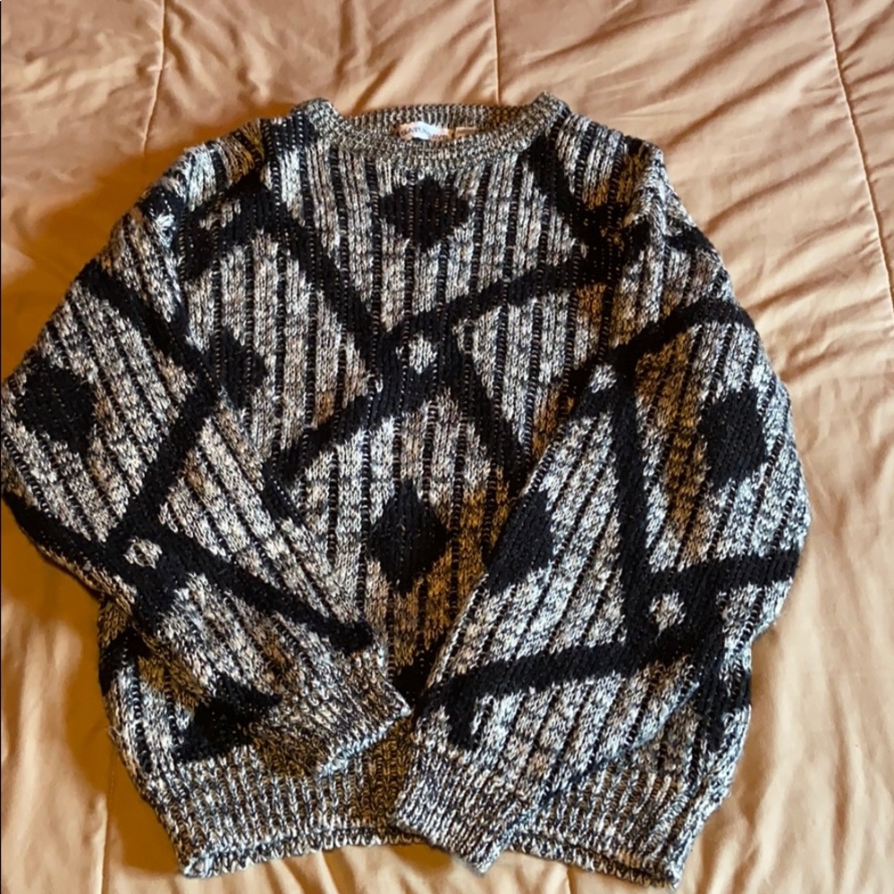 Black and White sweater